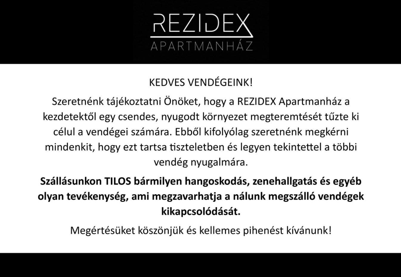 Rezidex Apartmanhaz Szeged Exterior photo